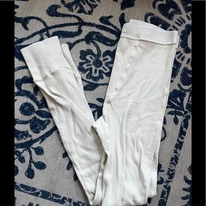Skims cotton ribbed leggings sz L